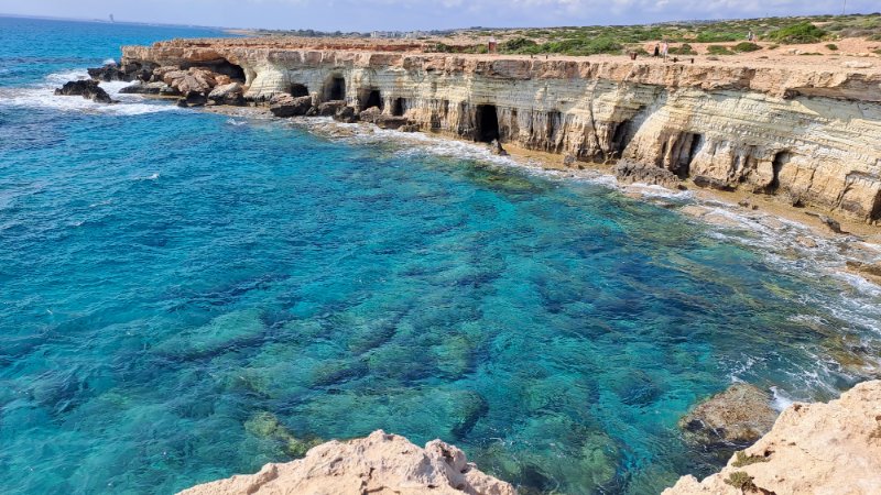 Kipar, Capo Greco litice, sea caves